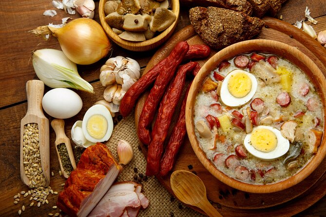 Gdansk Food and Sightseeing Tour with Bart - How much food and drink should you expect?