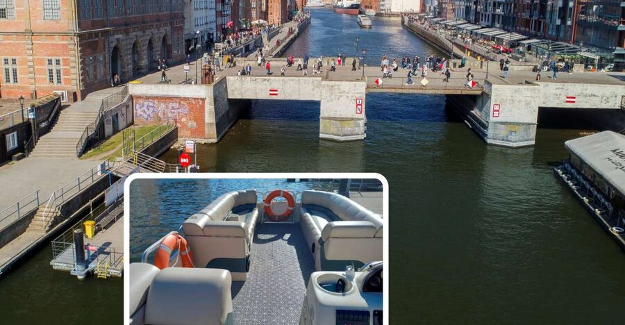 Gdańsk: Motlawa River Sightseeing Catamaran Cruise - Starting beside the Green Bridge