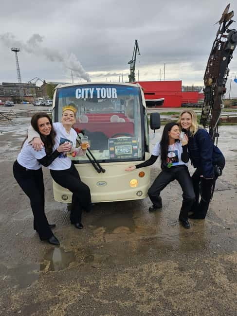 Gdansk: PartyBus in BuggyBus & Alcohol Included & Top Fun - What this Gdansk party bus actually offers