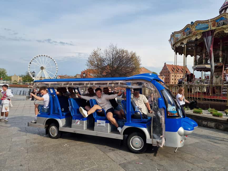 Gdansk:Private Beer City Tour Sightseeing By Golf Cart - The Old Town route starts at the city gates