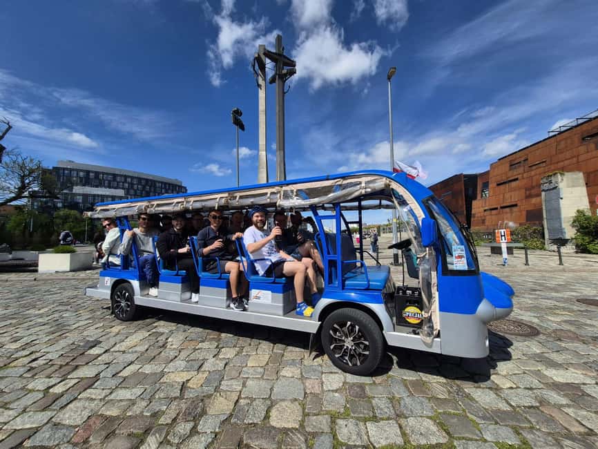 Gdansk:Private Beer City Tour Sightseeing By Golf Cart - Beer adds a relaxed local pause