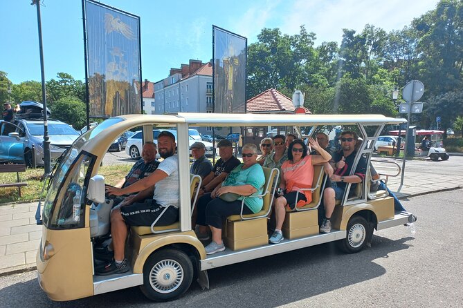 Gdansk: Private City Sightseeing Tour by Buggy/Cart LIVE GUIDED - The shipyard district and the story of Solidarity