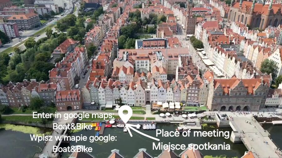 Gdańsk: Sightseeing EcoCruise around the Old Town of Gdansk - A small electric boat with a calm rhythm