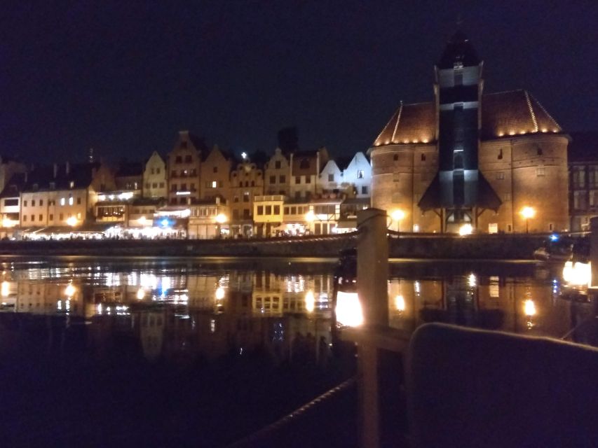 Gdańsk: Sunset Cruise on a Historic Polish Boat - Islands, castle remains, and the view from below