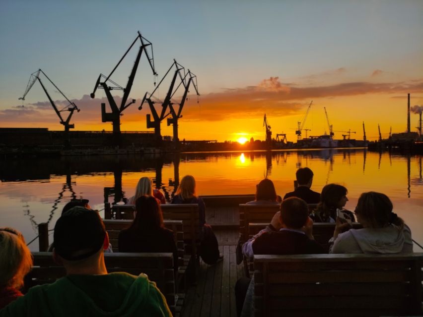 Gdańsk: Sunset Cruise on a Historic Polish Boat - Starting beside the former Gdańsk Shipyard