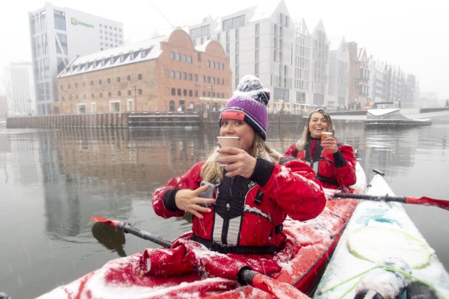 Gdansk: Winter Kayaking Tour - Dry suits, paddle muffles, and what they really do