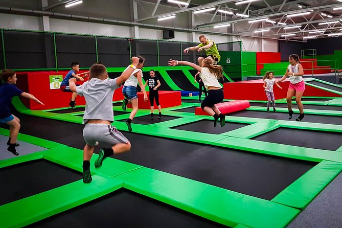 GOjump Kraków-Mateczny Trampoline Park - 1 hour ticket - Why this park works on a wet Krakow afternoon