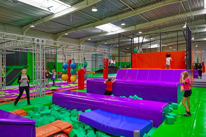 GOjump MEGAPARK Kraków-Sikorki - 1 hour Trampoline Park ticket - Is $12.99 good value for one hour?