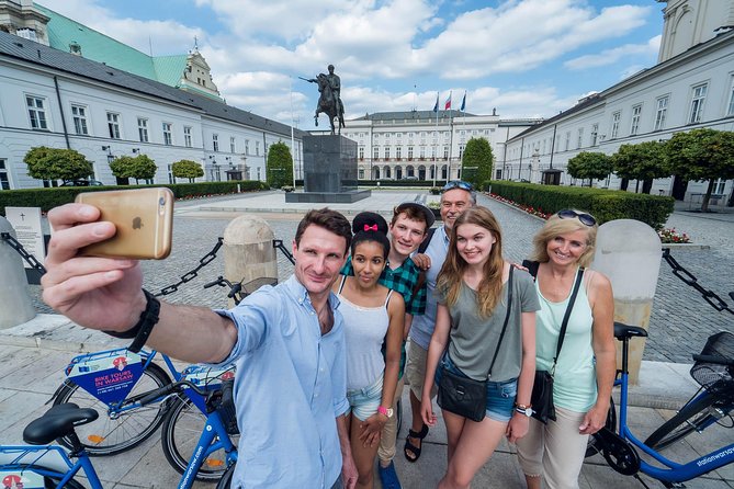 Half-Day Warsaw City Sightseeing Bike Tour for Small Group - Royal Castle Gardens and Maria Sklodowska-Curie