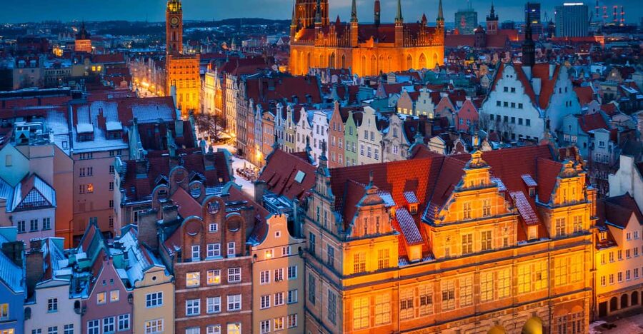 Historic City Center Tour Gdansk in German - What $26 buys you