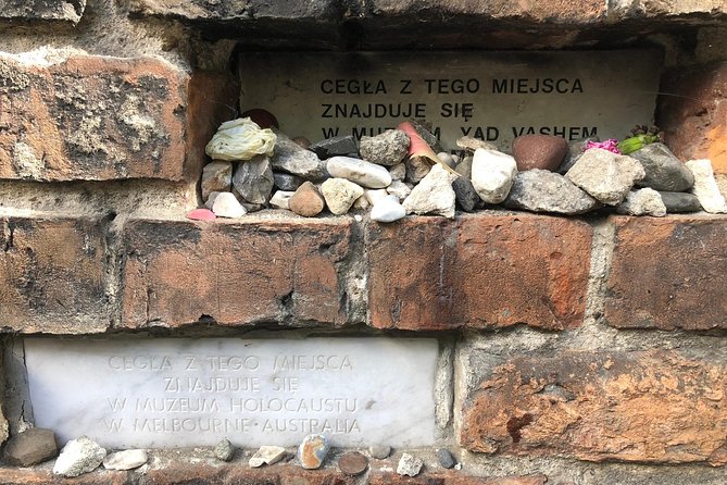 Jewish Legacy in Warsaw. Private Tour with the best local specialist. - The Fragment of Ghetto Wall at Złota 60