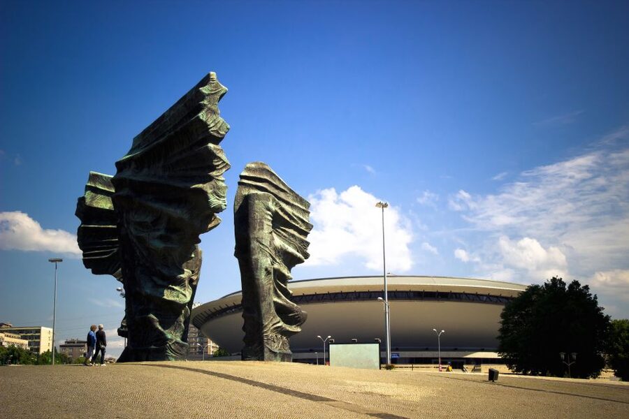 Katowice Old Town Highlights Private Walking Tour - Spodek and the city’s bold modern symbol
