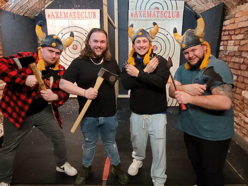 Krakow Axe Mate Club: Axe throwing, Tomahawks. WATL venue! - Starting in Krakow’s old Kazimierz district
