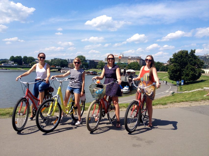 Krakow: Bike Tour of the Old Town, Kazimierz, and the Ghetto - The lunch break and the real pace of the ride