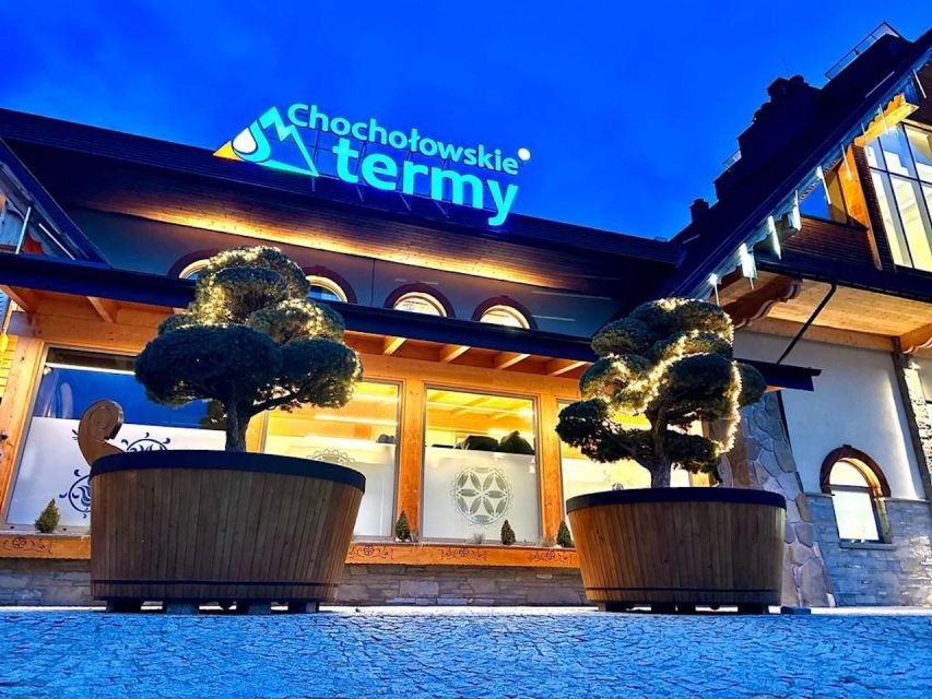 Krakow: Chocholowskie Baths with Ticket and Transportation - Sauna time and spa facilities