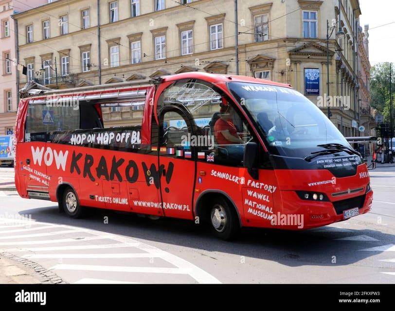 Krakow City SightSeeing hop on hop off bus and city game - City Teleport in Krakow’s Old Town