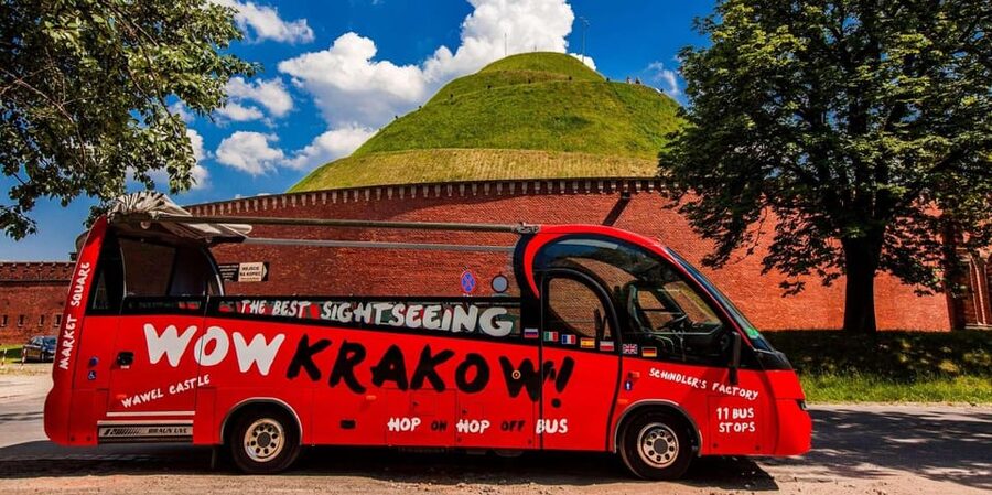 Krakow City SightSeeing hop on hop off bus and city game - Why the combination can work for families and friends
