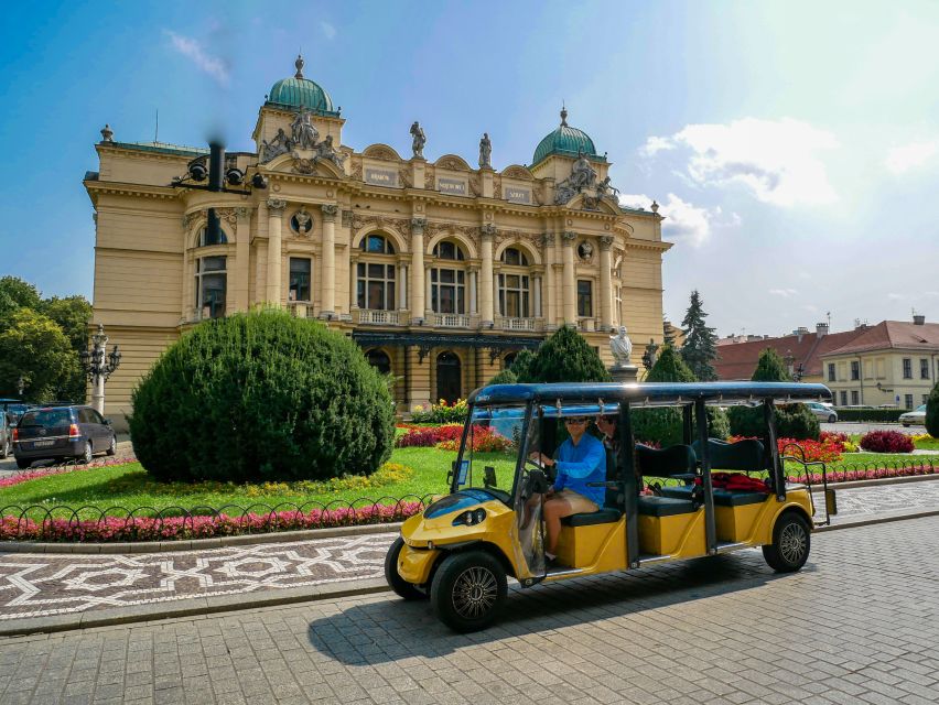 Krakow: City Sightseeing Tour by Electric Golf Cart - Who should book this ride?