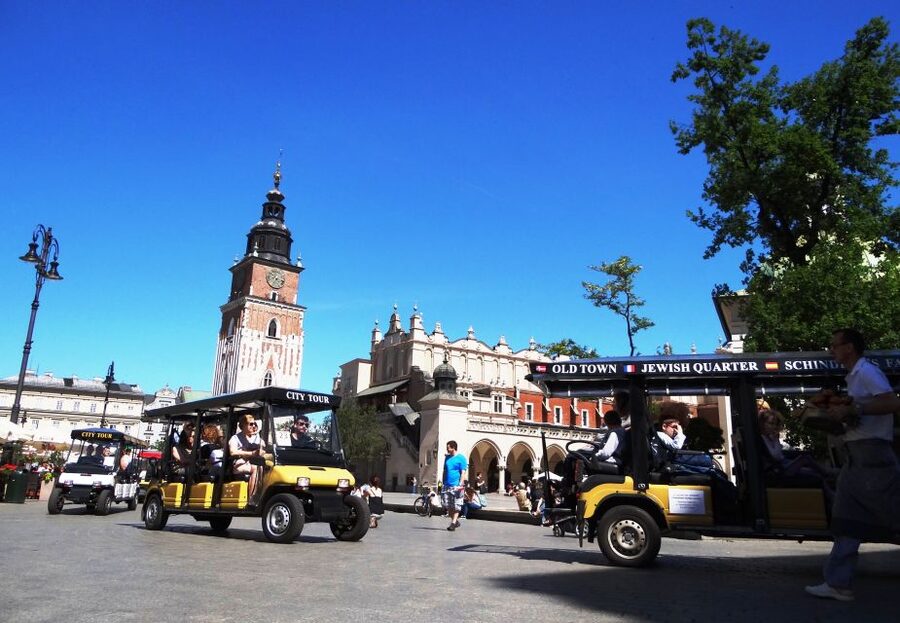 Krakow: City Tour by Electric Golf Cart - Starting at Plac Jana Matejki