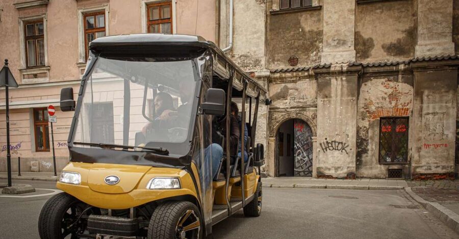 Krakow: City Tour Golf Cart & Schindler's Factory Guide Tour - Wawel Castle And The Riverfront Setting