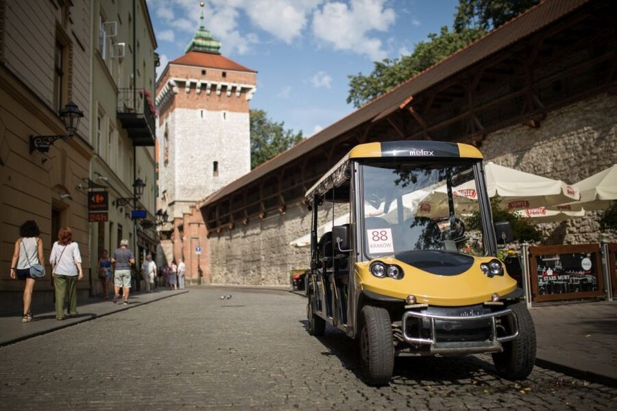 Krakow: City Tour of 3 Districts by Electric Car - Key points to know before booking