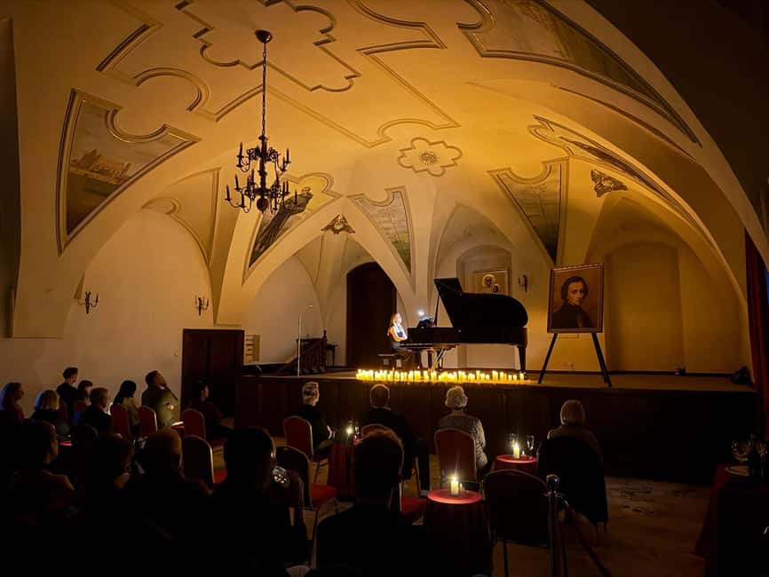 Krakow: Frédéric Chopin Classical Music Candlelight Concert - The first half: polonaises, waltzes, and virtuoso piano