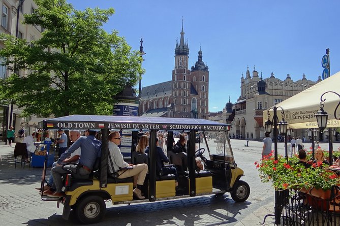 Krakow Grand City Tour by golf cart - All 3 districts - Krakow Old Town, from the Main Square to Wawel