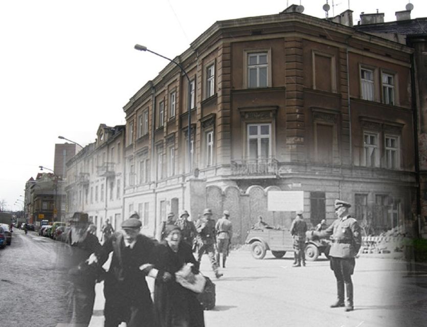 Kraków Holocaust Tour - The two surviving fragments of the ghetto wall