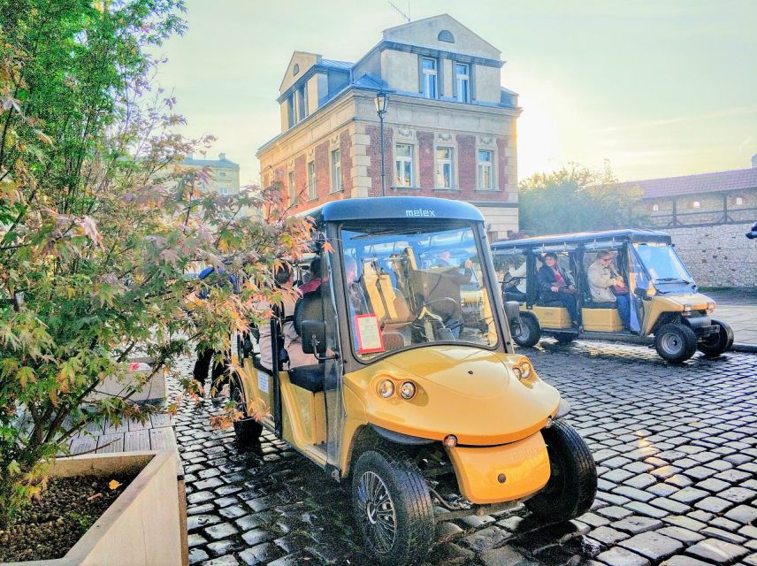 Krakow: Jewish Quarter and Ghetto Electric Golf Cart Tour - Starting at the Kiss&Ride point