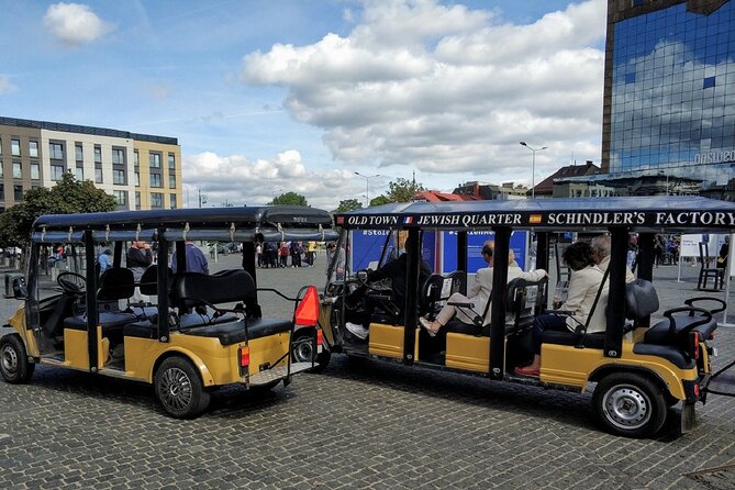 Krakow Jewish Quarter and Ghetto Tour by Electric Golf Cart - Crossing into Podgórze and the former ghetto