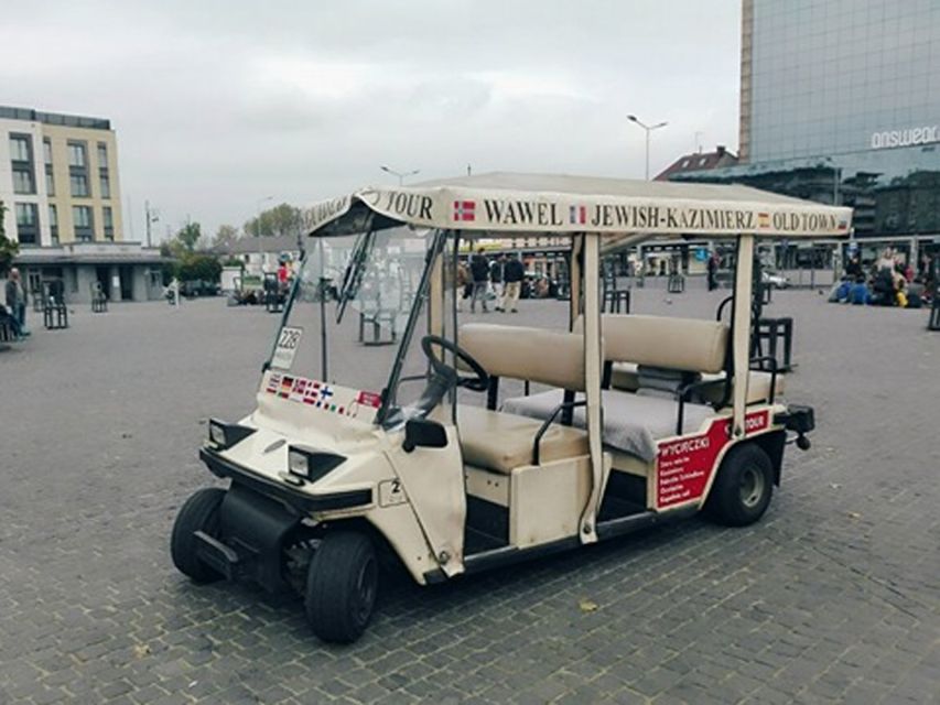Krakow: Jewish Quarter and Schindler Factory by Golf Car - Starting Near Plac Jana Matejki 2