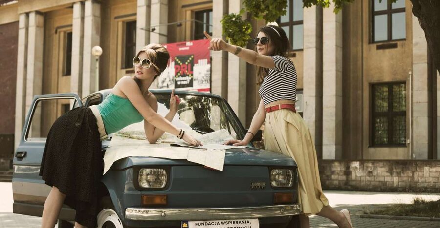 Krakow: Nowa Huta Guided Tour in Vintage Car - The steelworks district at Ujastek