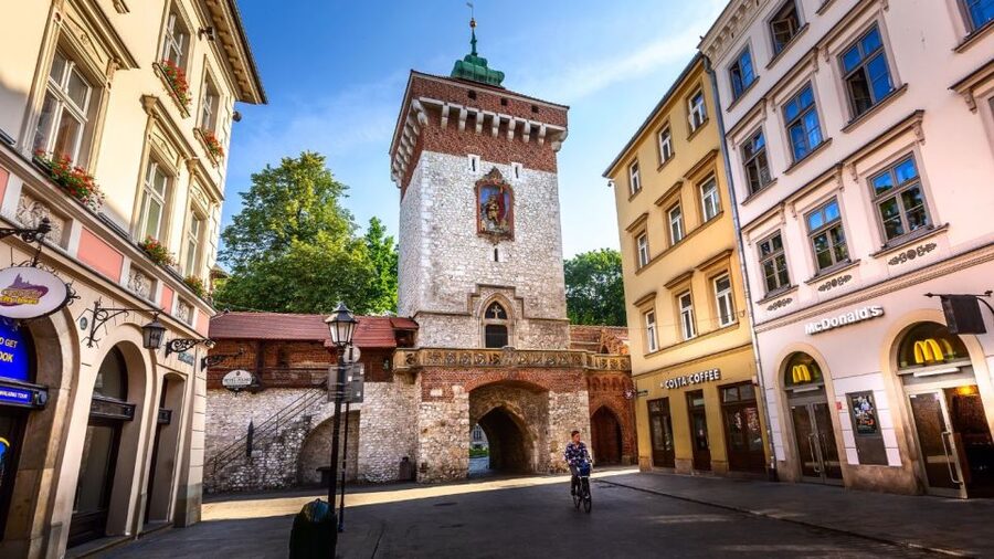 Krakow: Old Town Audioguided walking Tour - Starting on Grodzka Street beside Krakow’s oldest baroque church