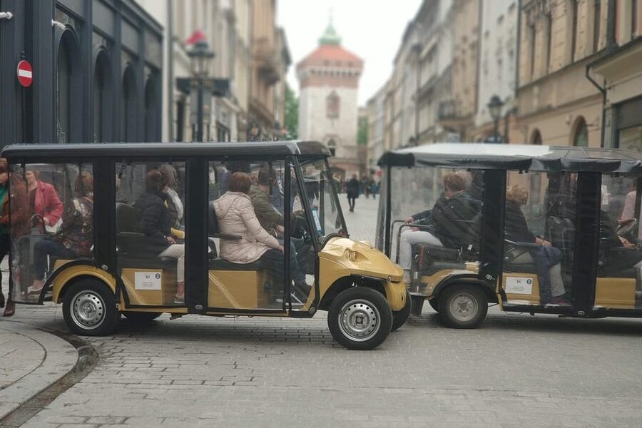 Krakow: Old Town City Tour in a Golf Cart - Starting at Planty Park around the medieval center