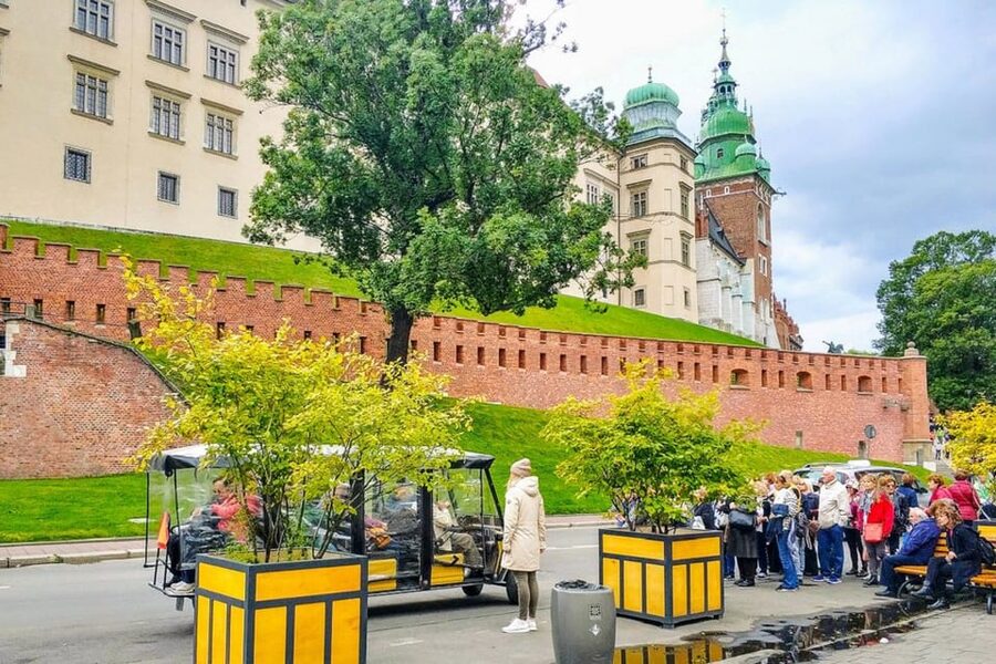 Krakow: Old Town City Tour in a Golf Cart - Wawel and Krakow’s royal setting