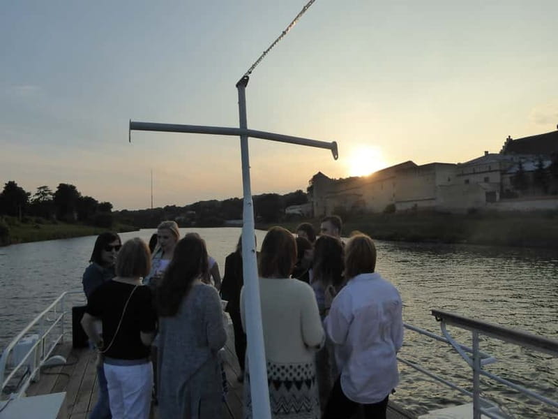 Krakow: Private Evening Boat Tour - Evening light, weather, and the boat itself