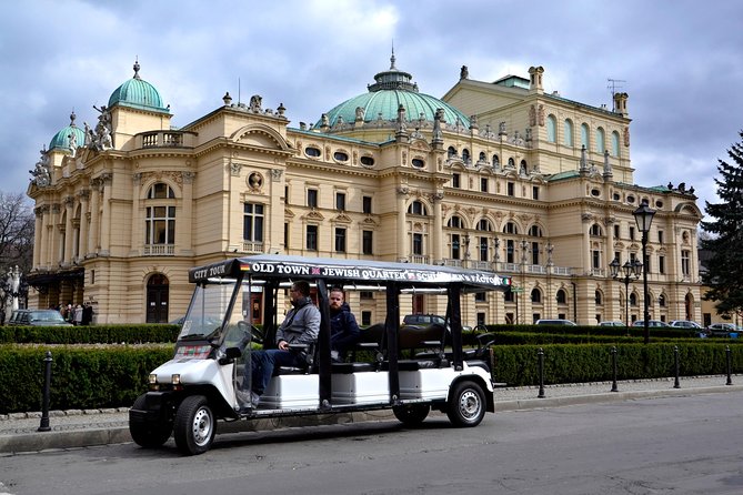 Krakow: Private Guided City Tour by Electric Car - Schindler’s factory from the outside