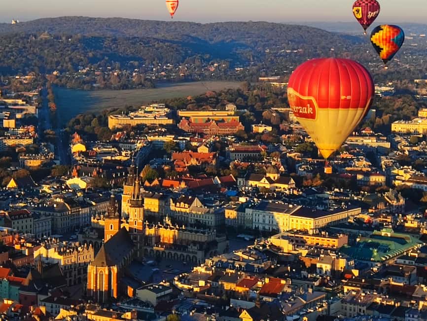 Kraków: Private Hot Air Balloon Flight with Champagne - Key points at a glance