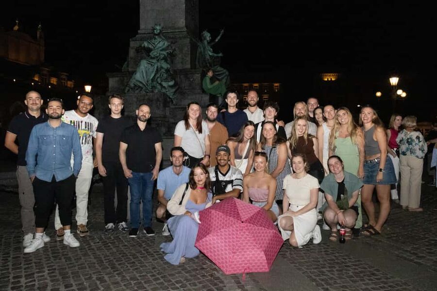 Krakow: Pub Crawl with Shots, Drinks & Skip-the-Line Entry - Starting under the Adam Mickiewicz Monument