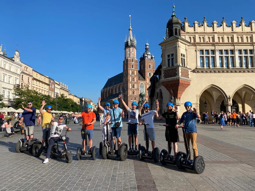 Krakow: Royal Route Segway Tour 1 hour - Old Town architecture and medieval stories