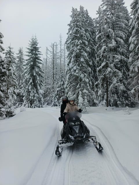 Krakow: Snowmobile & Thermal Baths Zakopane Full Day Tour - The snowmobile ride through the Tatra foothills