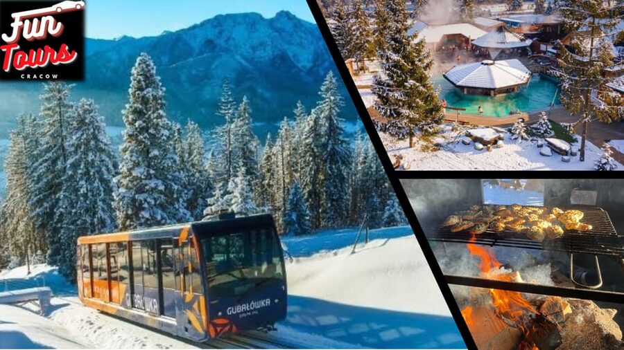 KRAKOW ZAKOPANE TOUR CABLE CAR THERMAL BATHS & HOTEL PICKUP - Chochołów and Its Wooden Highland Homes