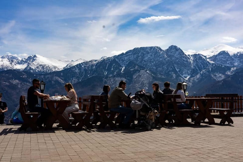 Krakow: Zakopane Tour with Chocholow Hot Baths and Cable Car - Cheese and regional alcohol in Kościelisko