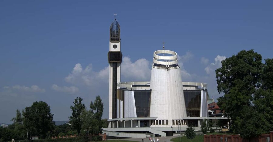 Łagiewniki-Sanctuary of Divine Mercy and John Paul II - Key points at a glance