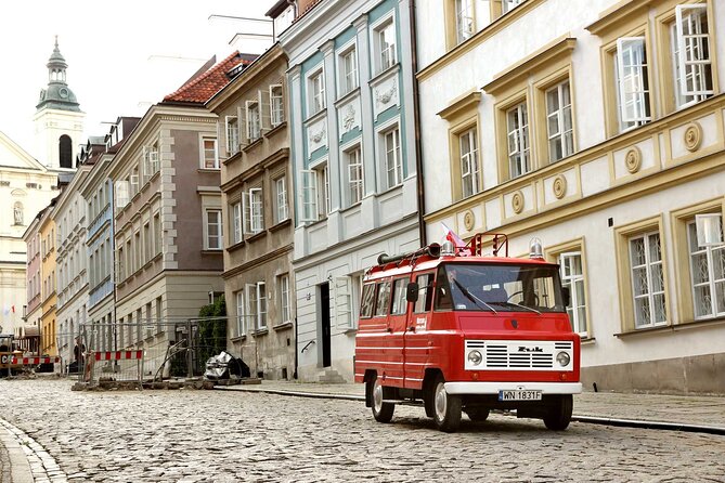 Must-do sites in Warsaw: retro car private tour with hotel pickup - Castle Square and Sigismund’s Column: the right place to begin