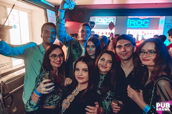 New Year's Eve crawl with 2 Hours free alcohol + Buffet - Krawl Through Krakow - COCO Music Club: two dance floors and three bars
