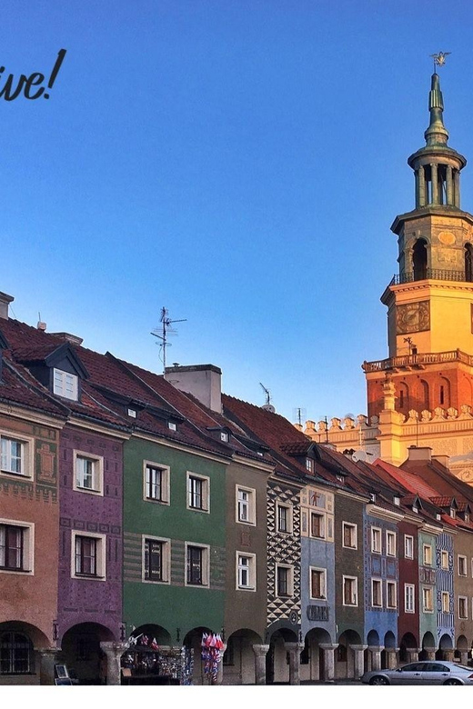 Old Town Poznan: Guided Walking Tour in English - Old Market Square and its colorful façades