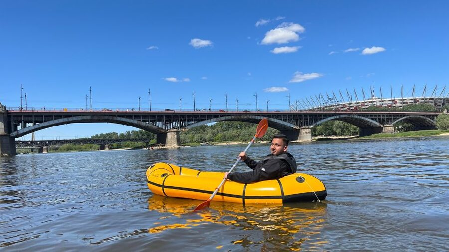 Packrafting kayaking guided tour Vistula river Warsaw Poland - Who should book the Vistula packraft tour?