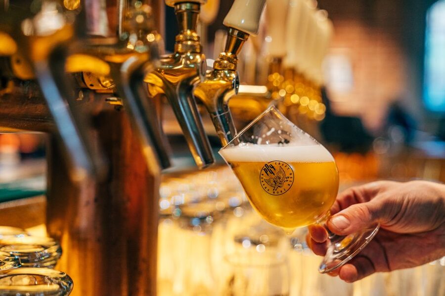 Poznan: City and Brewery Private Walking Tour with Beer - Freedom Square and the buildings that frame it