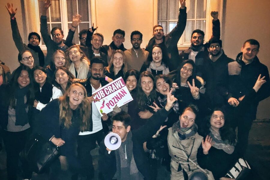 Poznan: Pub Crawl with Free Club Entry - The first bar sets the tone